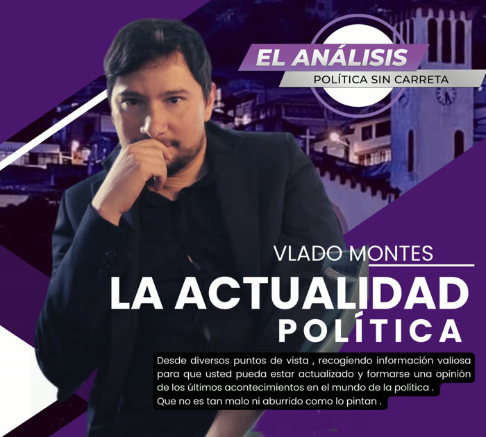 Vladimir 'Vlado' Montes, presentador de El Análisis